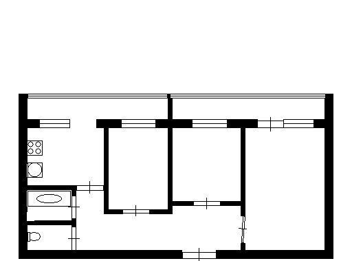 квартира г Казань Козья слобода Комсомольская ул., 2 фото 2