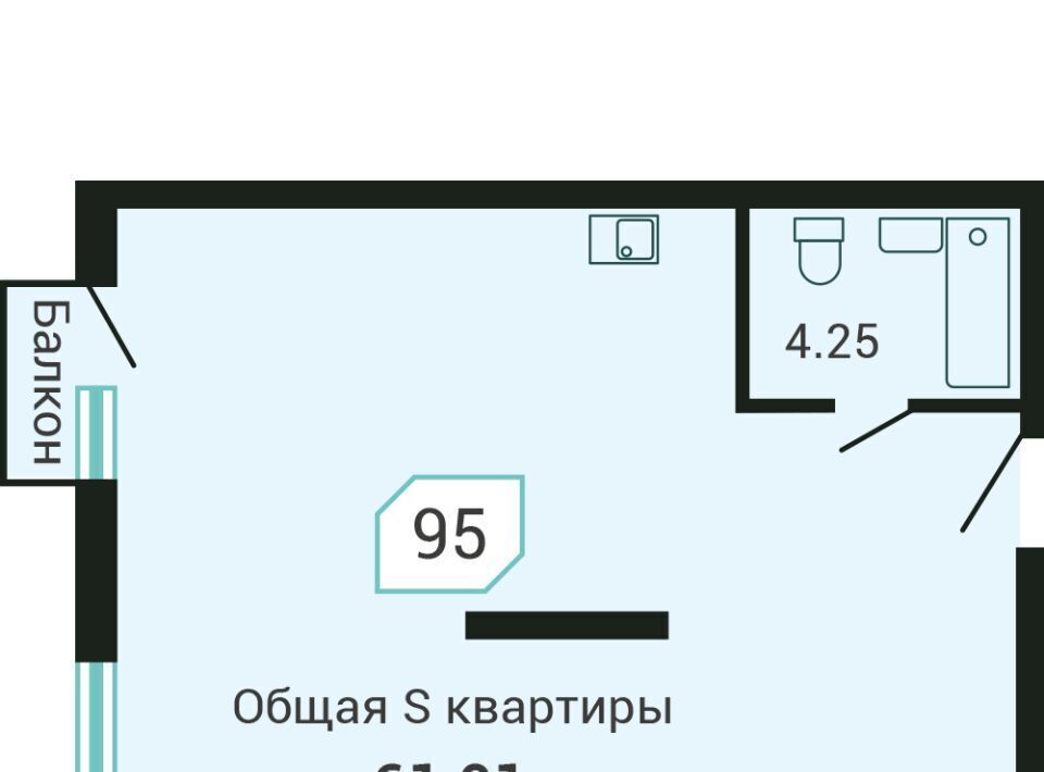 квартира г Владивосток р-н Советский Санаторная ул Третья 5в фото 1