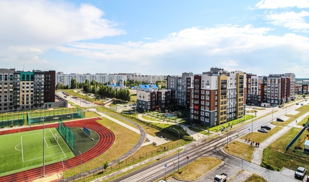 квартира г Ульяновск р-н Заволжский Новый Город пр-кт Ливанова 32 микрорайон «Центральный» Город фото 8