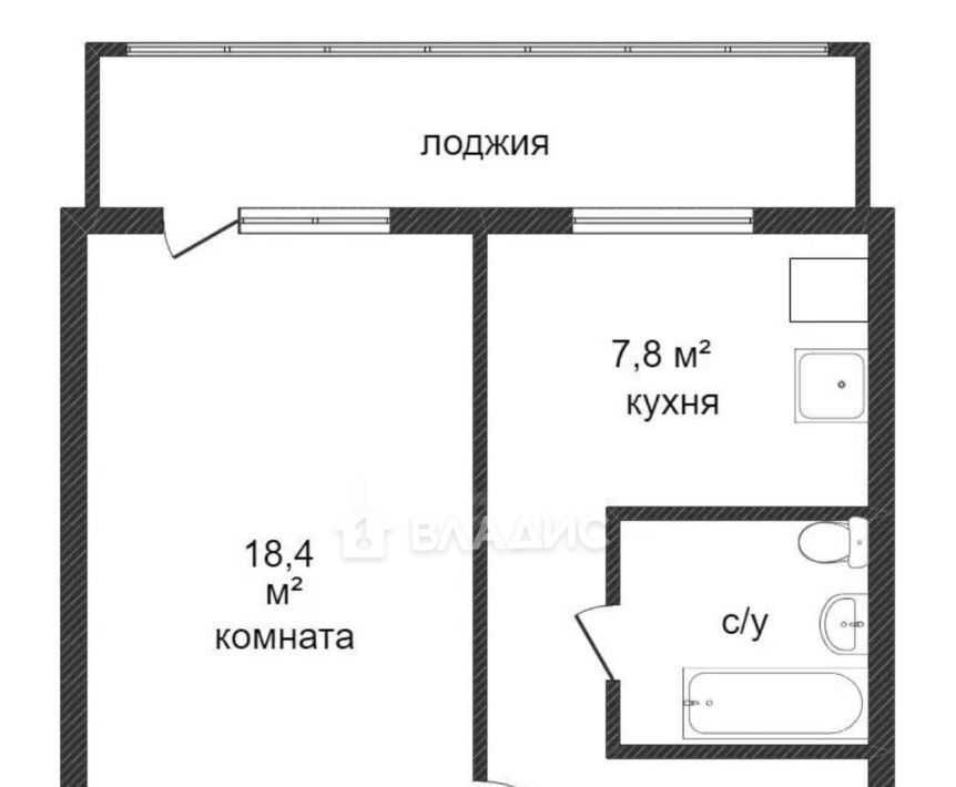 квартира г Пенза р-н Октябрьский ул Ладожская 168 Октябрьский район фото 21