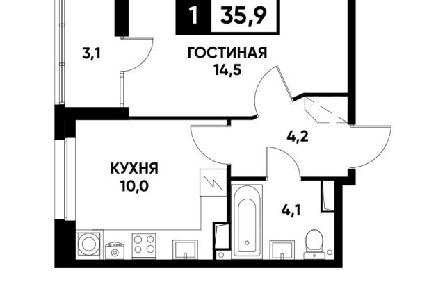 р-н Промышленный дом 46к/1 концептуальный район «Кварталы 17/77» фото