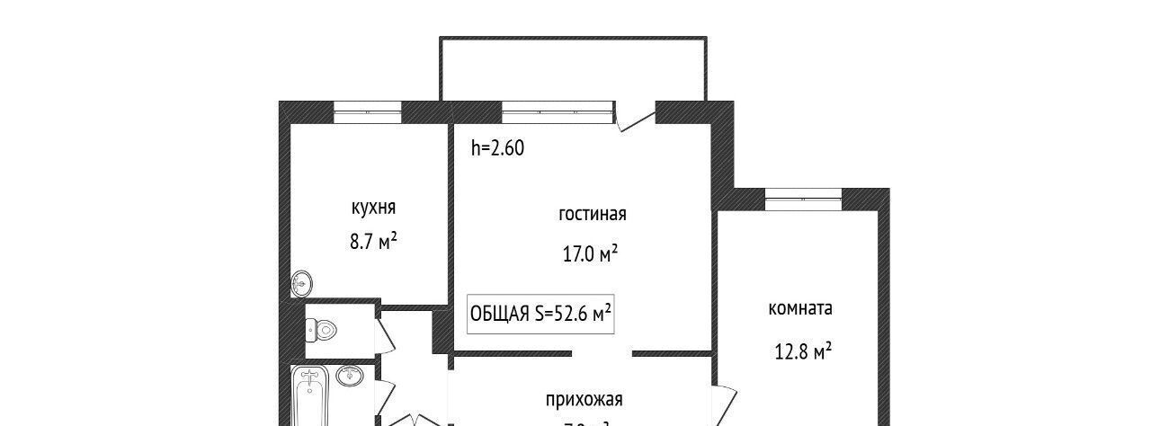 квартира г Ленинск-Кузнецкий ул Туснолобовой 31 фото 2