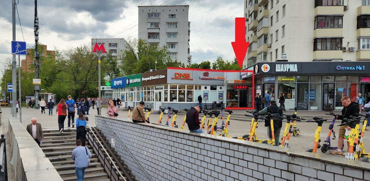 торговое помещение г Москва метро Перово пр-кт Зелёный 18/38 муниципальный округ Перово фото 1