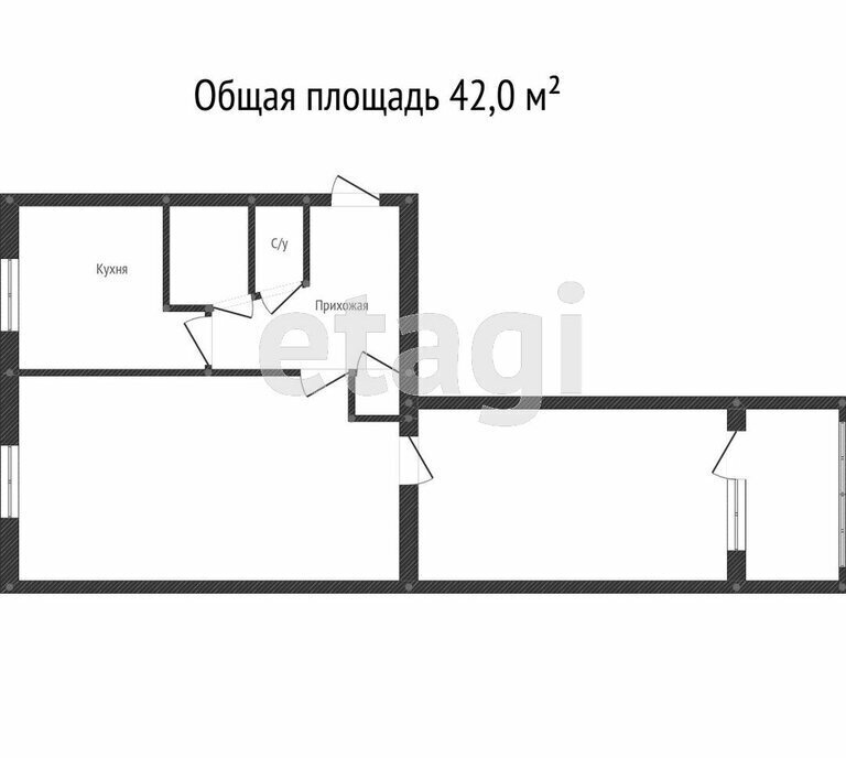 квартира р-н Аксайский г Аксай ул Гагарина 25 фото 9