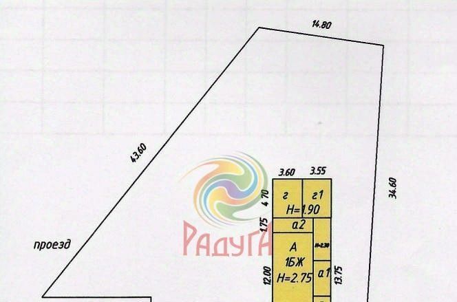 земля р-н Родниковский г Родники ул 2-я Октябрьская 2 фото 3