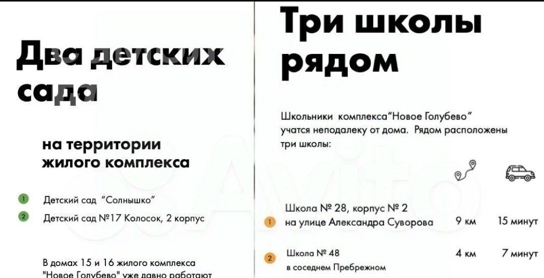 квартира р-н Гурьевский п Голубево ул Изумрудная ЖК «Новое Голубево» фото 8