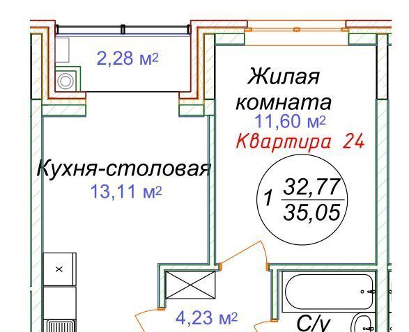 квартира р-н Минераловодский г Минеральные Воды фото 1