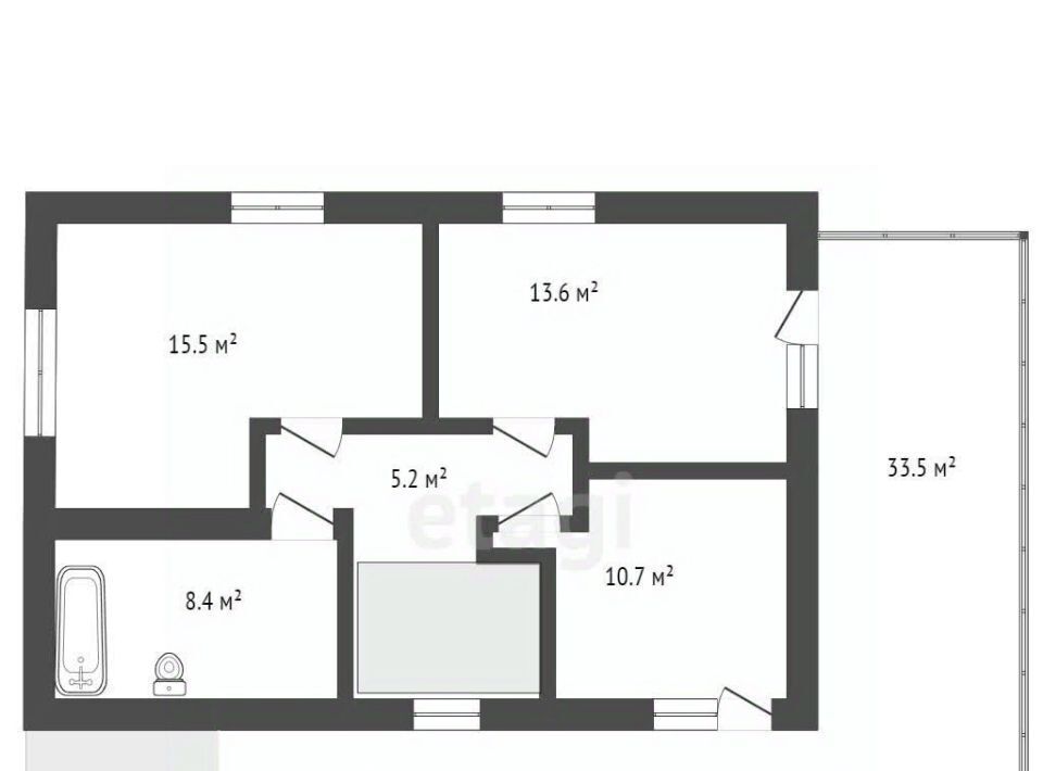 дом р-н Томский с Корнилово мкр Красная Горка ул Сосновая фото 20