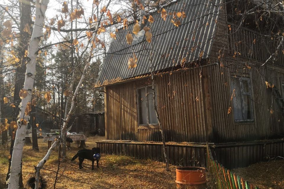 дом городской округ Якутск, Республика Саха Якутия, садовое товарищество участок Выделенный фото 2