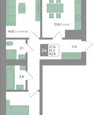 р-н Центральный ул Новгородская 3а/2 городской округ Калининград фото