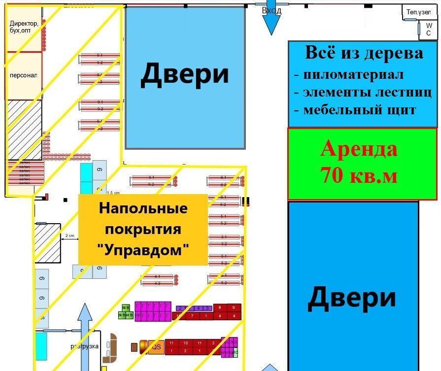 торговое помещение г Кострома р-н Центральный ш Кинешемское 76/2 фото 13