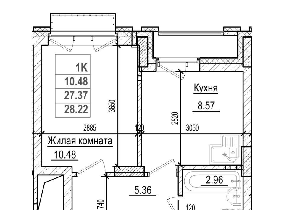 квартира г Новосибирск метро Площадь Гарина-Михайловского р-н Железнодорожный ул Фабричная 65/1 фото 1