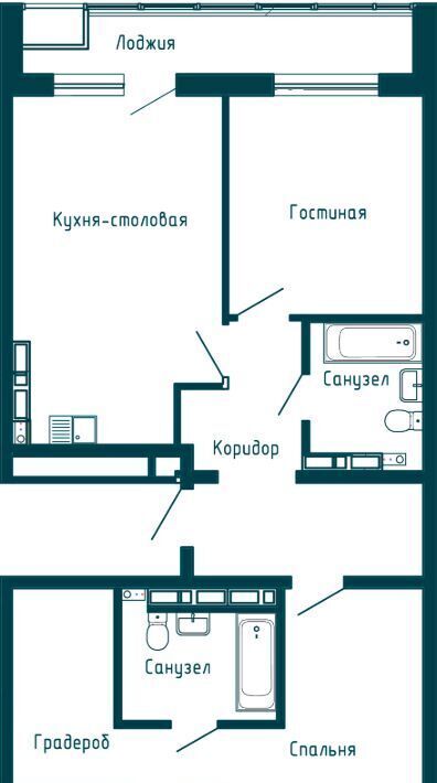 квартира г Хабаровск р-н Железнодорожный ДОС кв-л фото 1