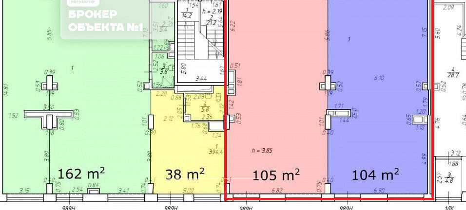 свободного назначения г Санкт-Петербург метро Купчино пр-кт Витебский 99к/1 округ Гагаринское фото 17