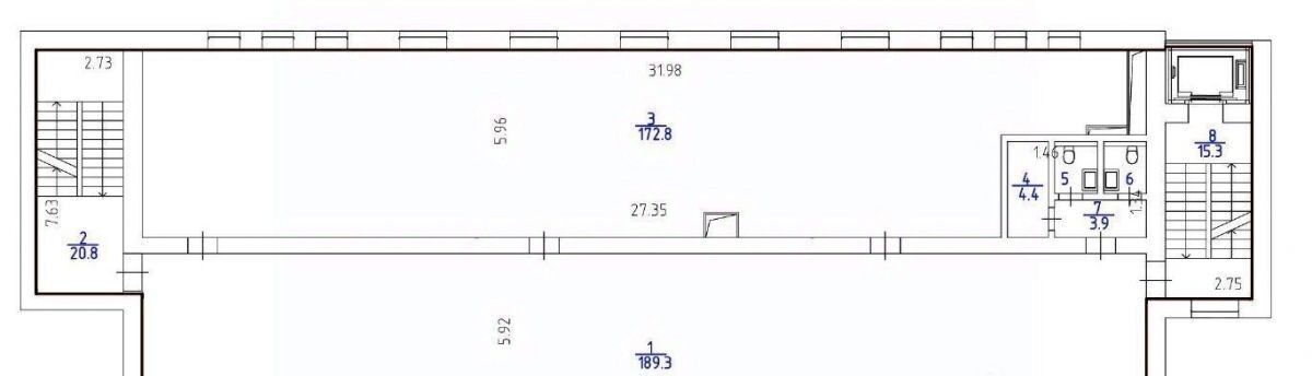 офис г Москва метро Каширская ш Каширское 2с/4 3К фото 15