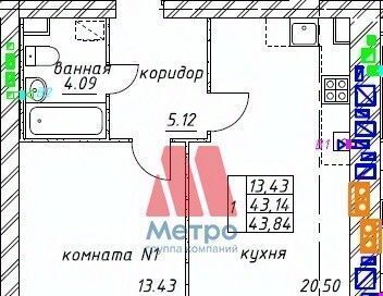 квартира р-н Ярославский п Красный Бор Заволжское с/пос фото 2