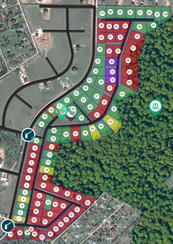 земля городской округ Истра п Глебовский 70, Карцево, городской округ Истра фото 1