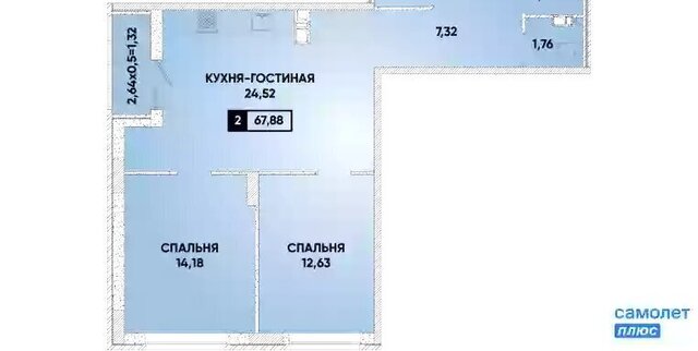 р-н Прикубанский ул им. Героя Георгия Бочарникова 12/2 микрорайон «Губернский» фото