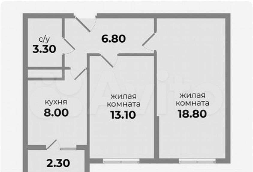 квартира р-н Шпаковский г Михайловск ул Прекрасная 21 жилой район Гармония фото 18