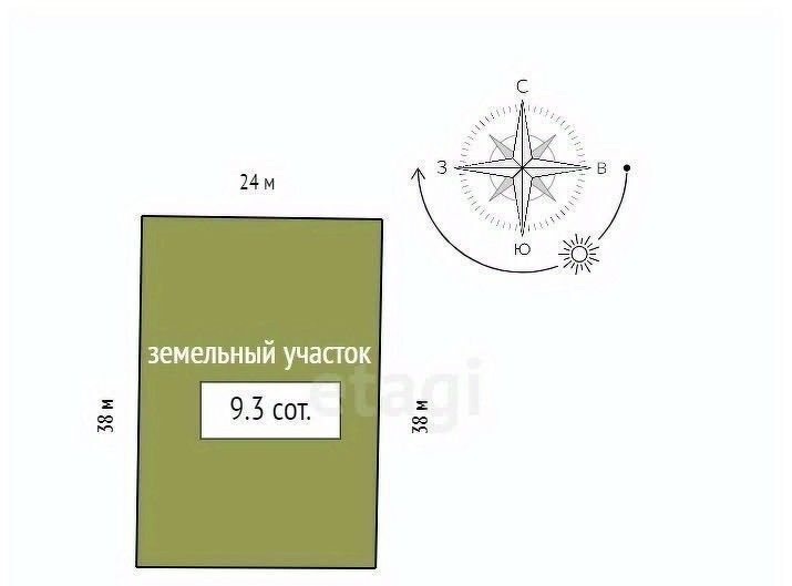 дом р-н Емельяновский с/с Солонцовский снт СНТ Ветеран-8 сельсовет, садоводческое товарищество фото 10