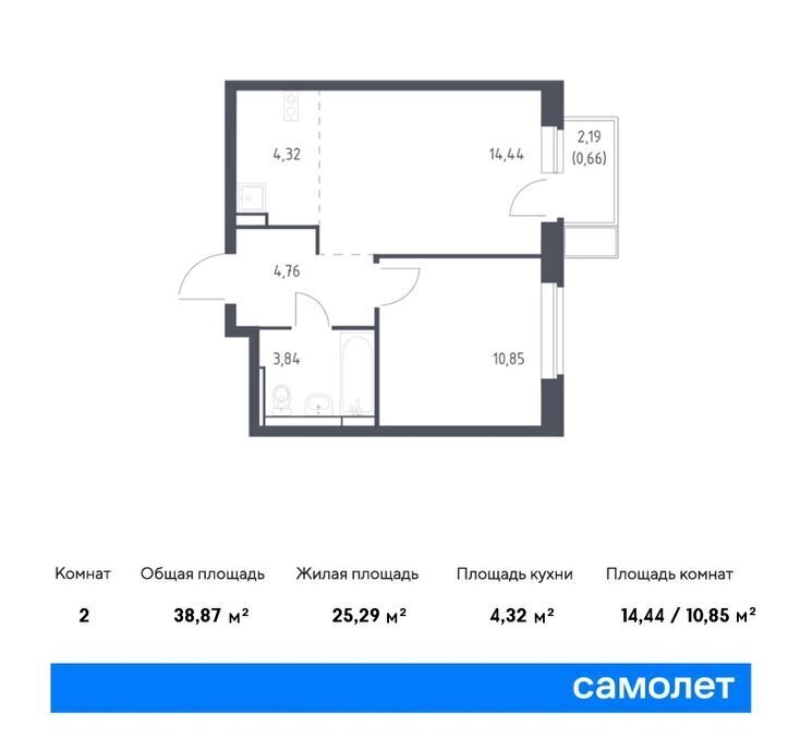 квартира г Видное ЖК «Новое Видное» 13/2 Красногвардейская фото 1