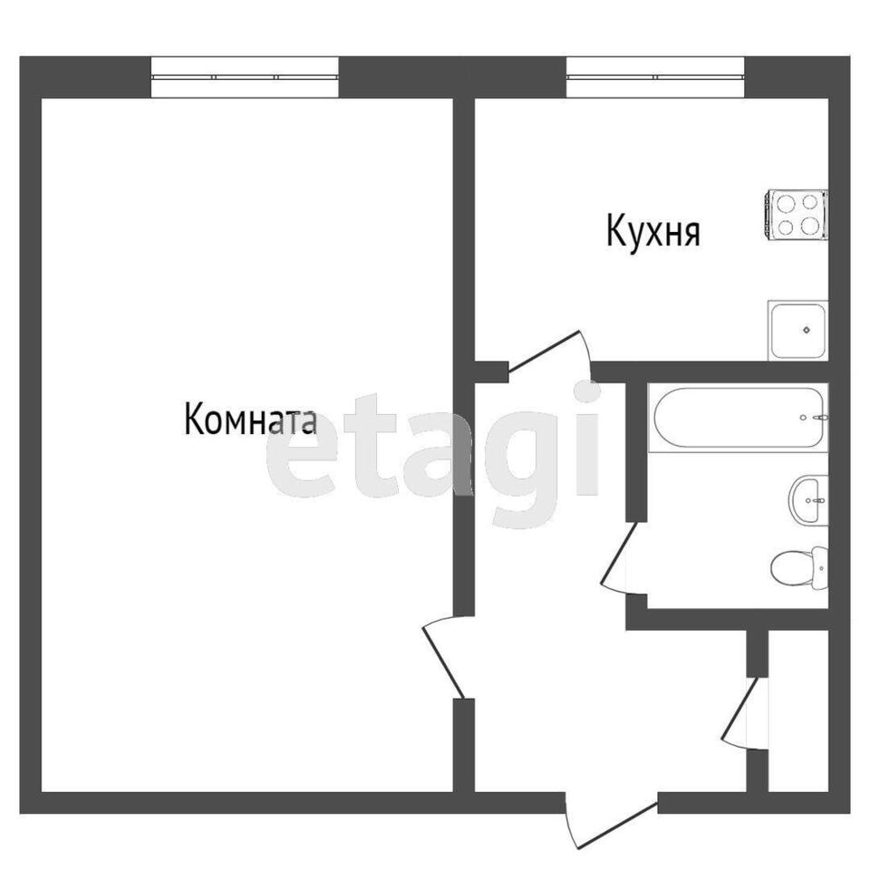 квартира г Надым п Лесной 10 фото 11