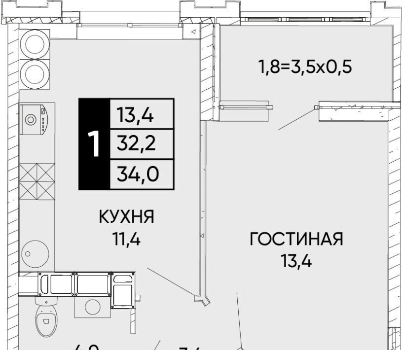 квартира г Ростов-на-Дону р-н Кировский ул Бориса Слюсаря 19с/1 фото 1