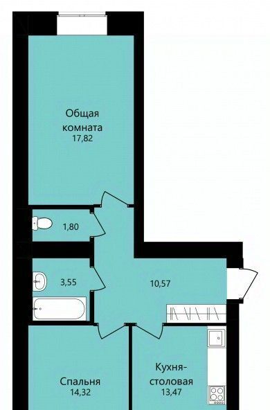 квартира г Саранск р-н Ленинский ул Филатова 11 фото 1