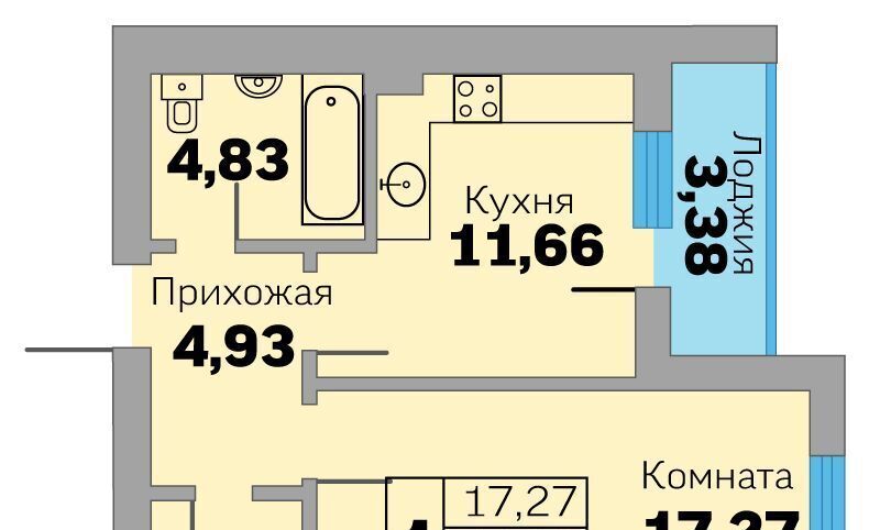 квартира р-н Светлогорский г Светлогорск пр-кт Калининградский 70е АПАРТ - ОТЕЛЬ «ЛАЗУРЬ» фото 1