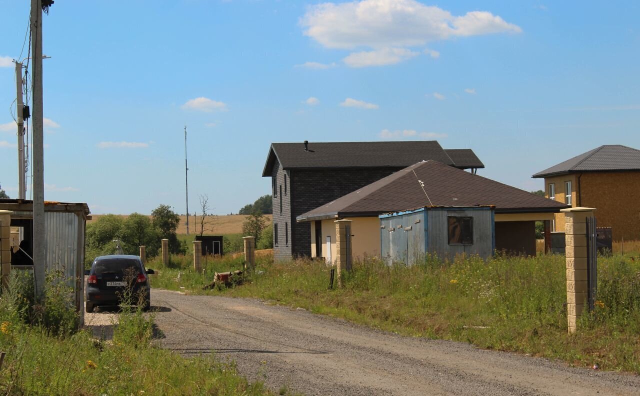 земля городской округ Подольск 25 км, коттеджный пос. Бариново парк-2, д. Хряслово, Симферопольское шоссе фото 3