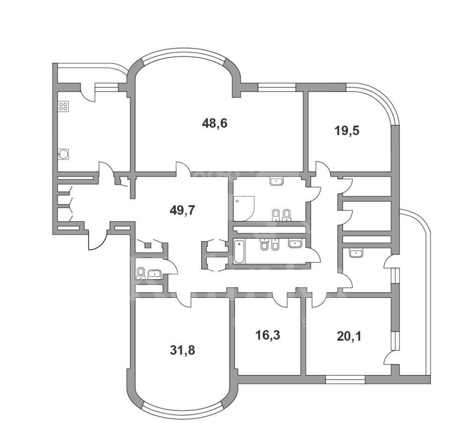 квартира г Москва Зюзино ул Каховка 32/71 фото 15