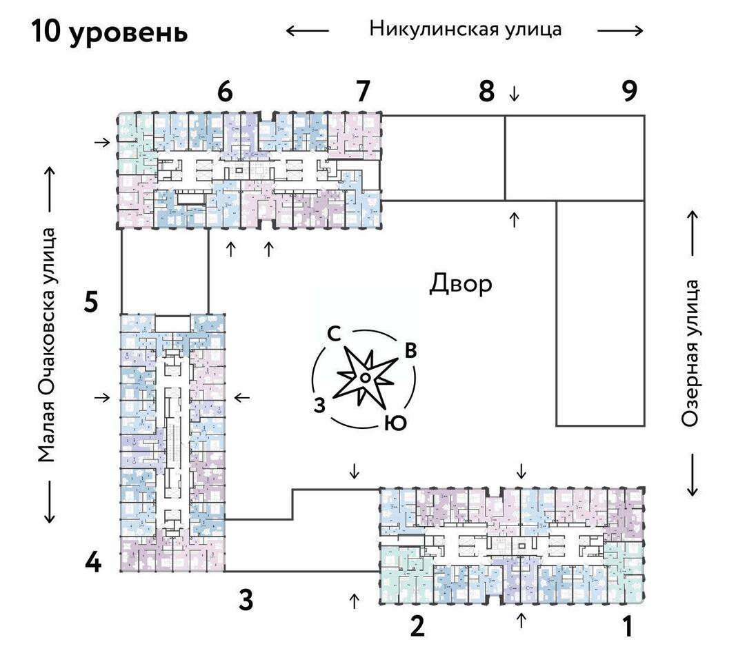 квартира г Москва ул Озёрная 42 Московская область фото 2