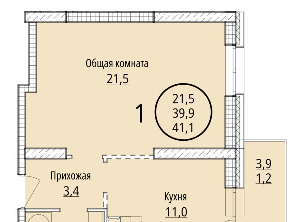 квартира г Хабаровск р-н Железнодорожный Город 4212 жилой комплекс фото 1