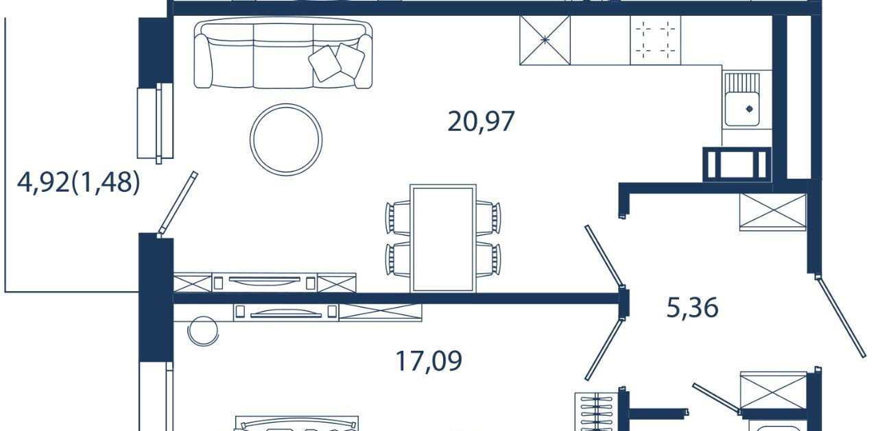 квартира г Сестрорецк ул Инструментальщиков 18 Беговая фото 1