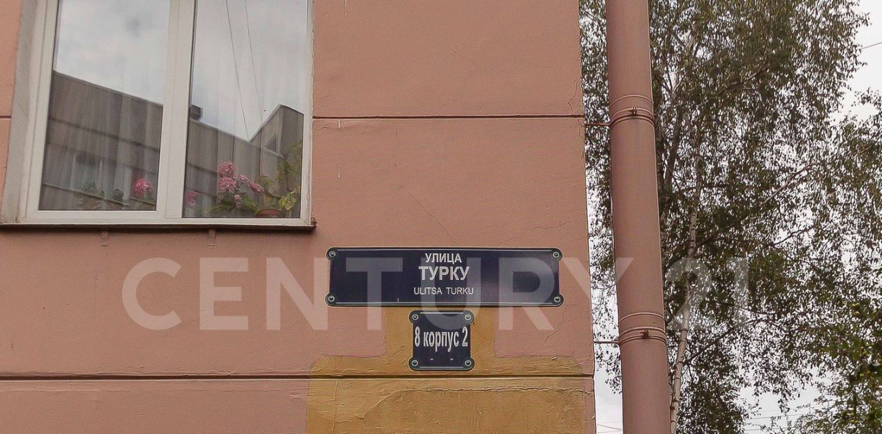 квартира г Санкт-Петербург метро Международная ул Турку 8к/2 фото 26