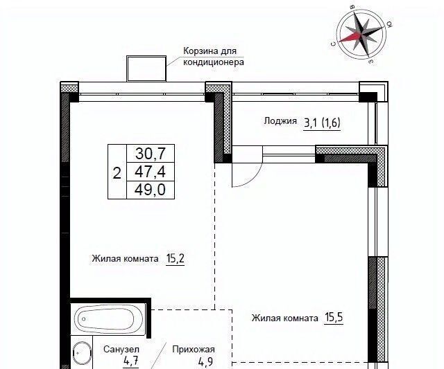 квартира р-н Надеждинский п Новый ул Ленина 6с/1 фото 1