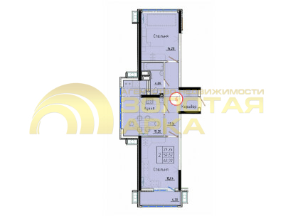 квартира р-н Темрюкский г Темрюк ул Обороны 2 фото 3