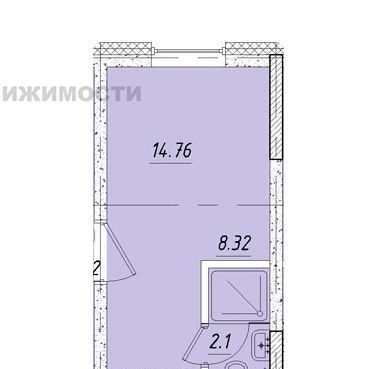 квартира г Санкт-Петербург метро Лесная пр-кт Большой Сампсониевский 74к/2 фото 3