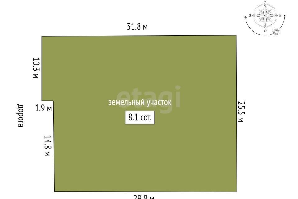 земля р-н Тюменский ДНТ Дачи Хюгге фото 7