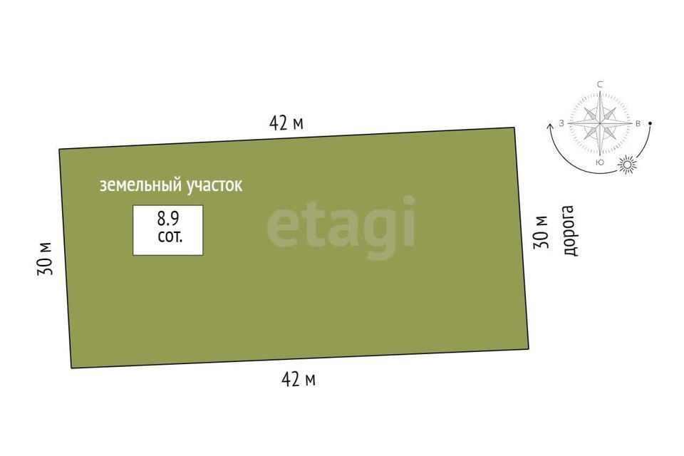 земля г Нижневартовск СОТ Озёрный, городской округ Нижневартовск фото 7