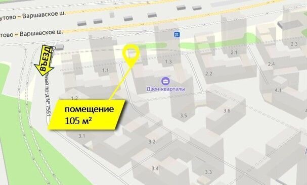 свободного назначения г Москва метро Коммунарка ЖР «Дзен-кварталы» 1/4 Новомосковский административный округ, Московская область фото 3