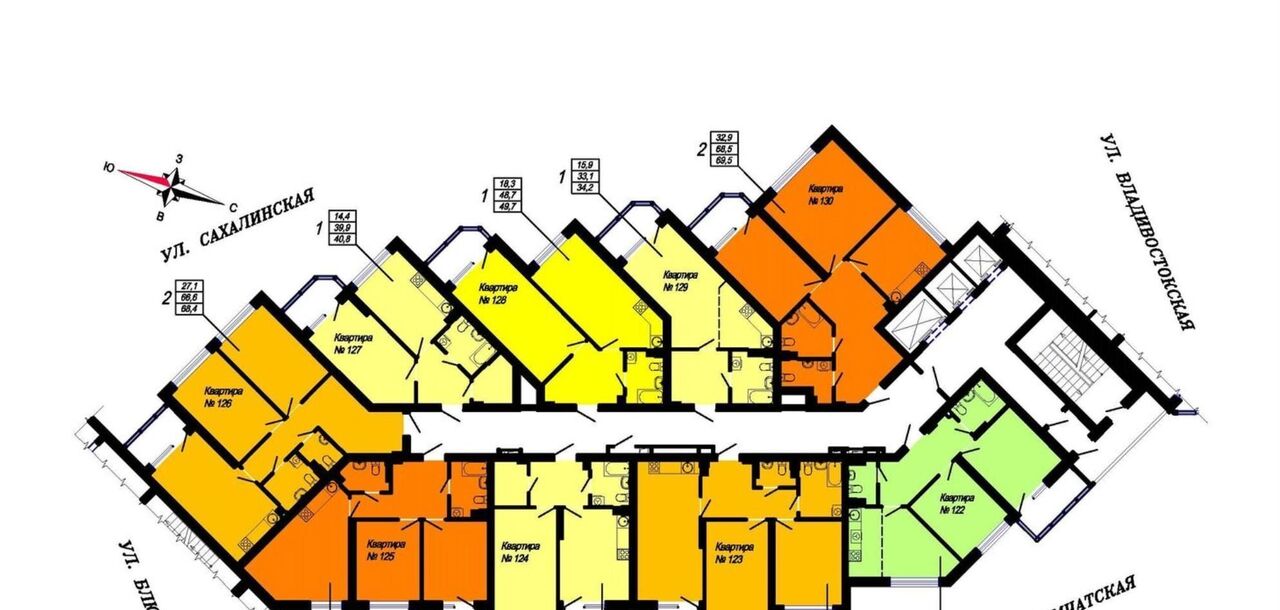 квартира г Екатеринбург р-н Кировский Машиностроителей ул. Блюхера, 93 фото 2