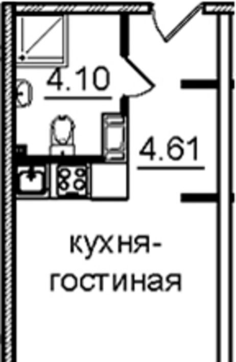 квартира г Санкт-Петербург метро Купчино пр-кт Витебский 101к/1 фото 35