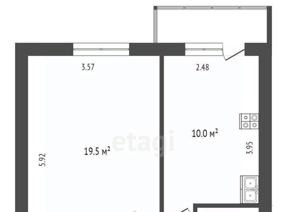 квартира г Москва ЮЗАО Зюзино ул Болотниковская 40к/1 фото 2