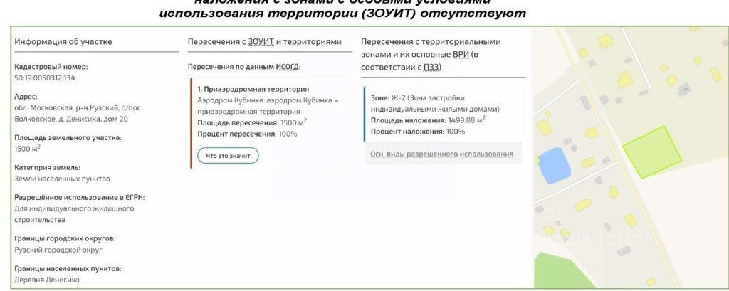 земля городской округ Рузский д Денисиха ул Дубовая фото 7