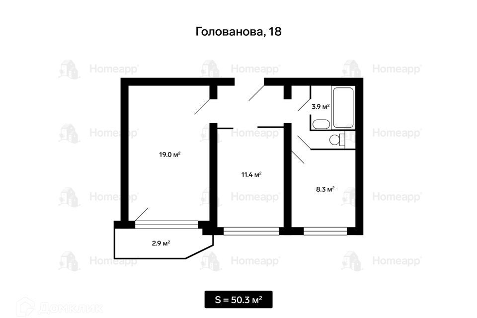 квартира г Москва ул Маршала Голованова 18 Юго-Восточный административный округ фото 2