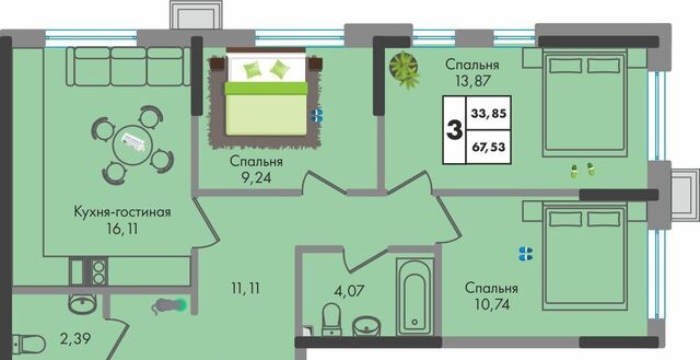 р-н Прикубанский ул им. генерала Брусилова 1/2 д. 5 фото