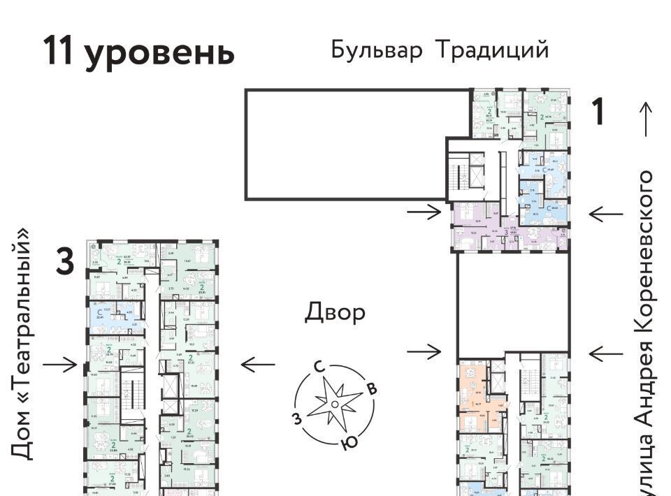 квартира г Тюмень р-н Калининский ул Новоселов 90 фото 3