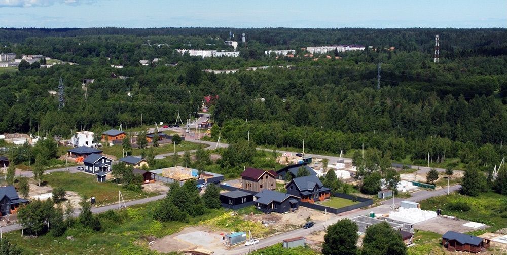 земля р-н Всеволожский д Гарболово Куйвозовское сельское поселение, коттеджный пос. Усадьба в Никитилово фото 5