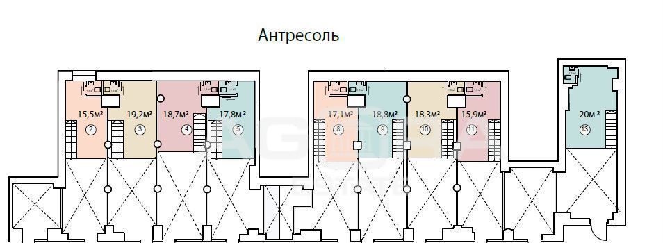 торговое помещение г Москва метро Курская ул Земляной Вал 25 фото 5